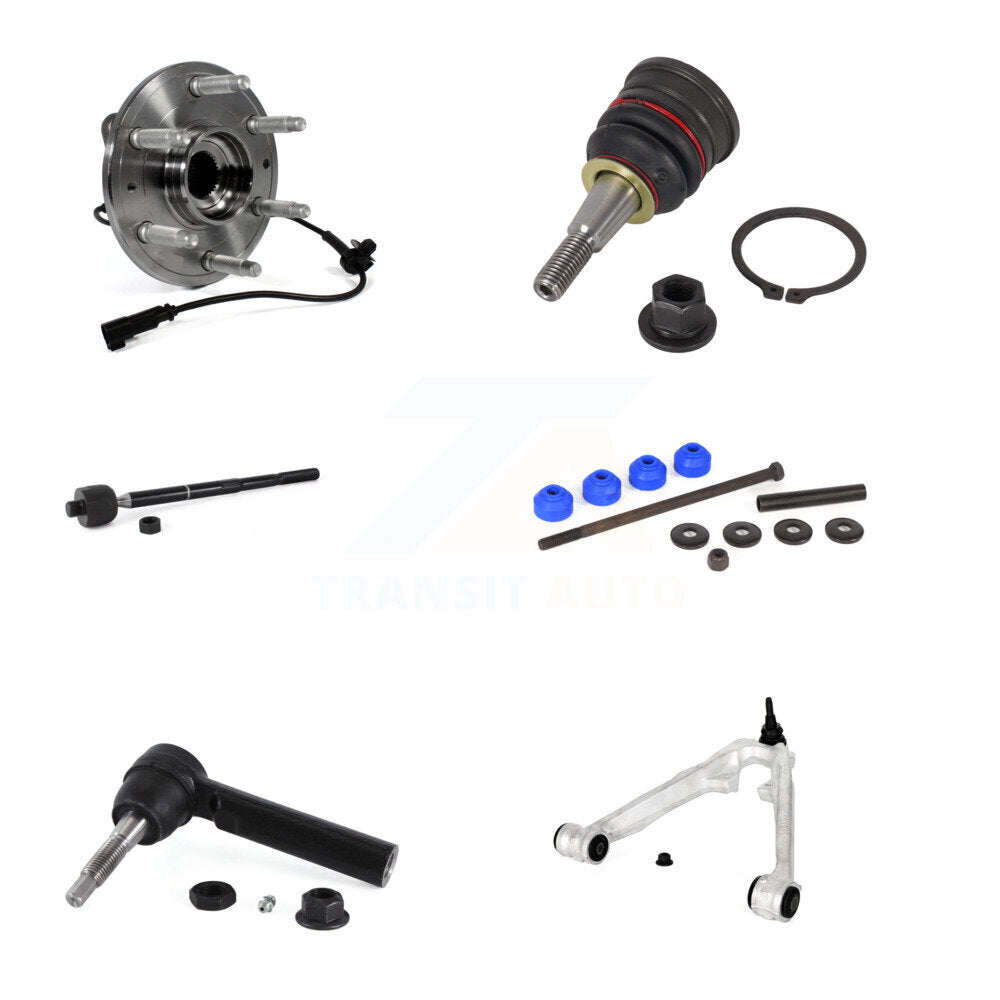 Bearing Lower Control Arm Upper Ball Joint Tie Rod Link Front Right Kit For GMC