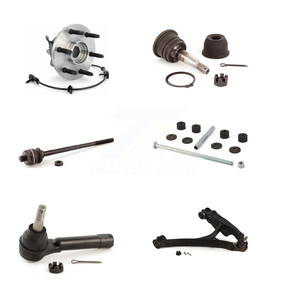 Bearing Lower Control Arm Upper Ball Joint Tie Rod Link Front Right Kit For GMC
