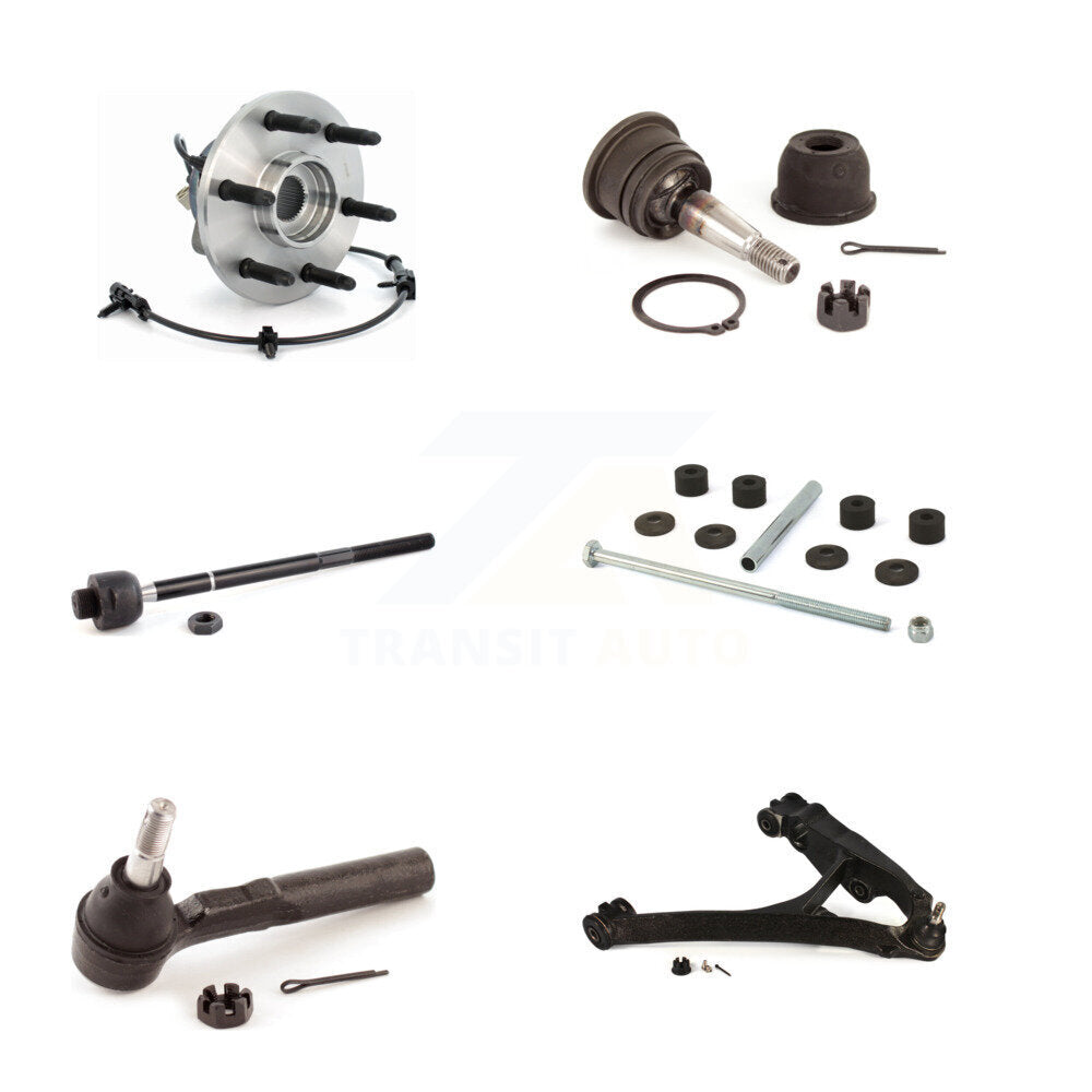 Bearing Lower Control Arm Upper Ball Joint Tie Rod Link Front Right Kit For 1500