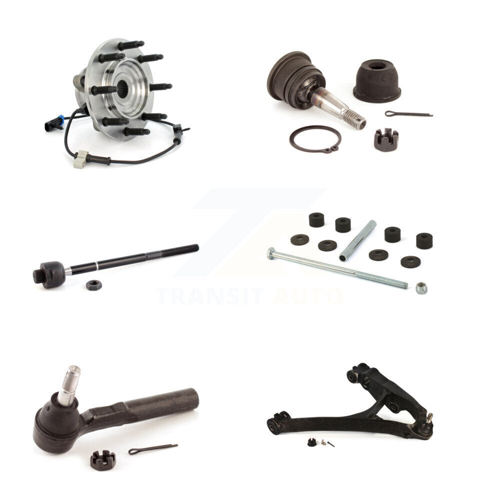 Bearing Lower Control Arm Upper Ball Joint Tie Rod Link Front Right Kit For 1500
