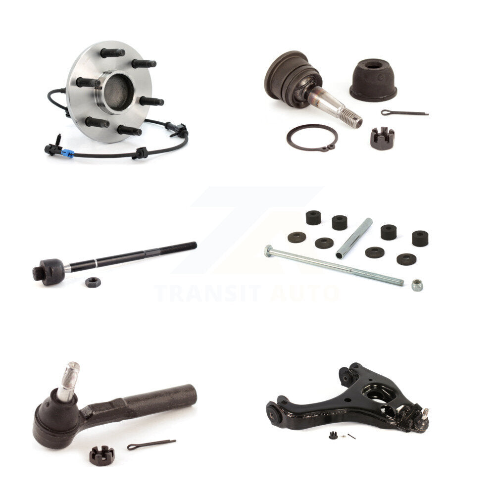 Bearing Lower Control Arm Upper Ball Joint Tie Rod Link Front Right Kit For 1500