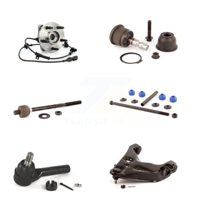 Bearing Lower Control Arm Upper Ball Joint Tie Rod Link Front Right Kit For Ford