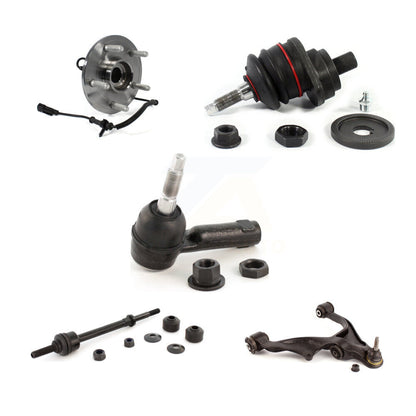 Hub Lower Control Arm Upper Ball Joint Outer Tie Rod & Link Front Right Kit For