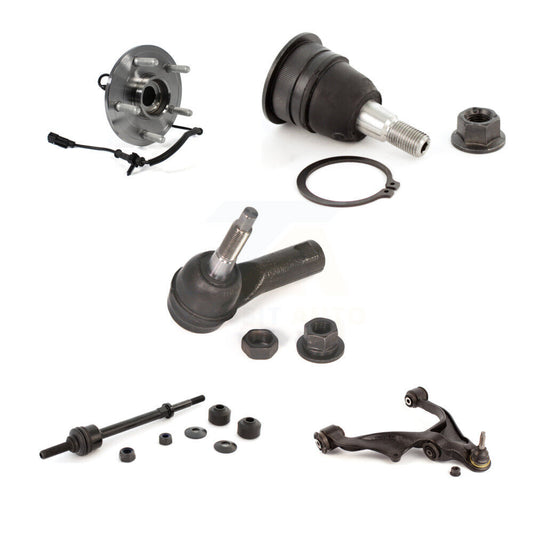 Lower Control Arm Upper Ball Joint Outer Tie Rod & Link Front Right Kit For Ram