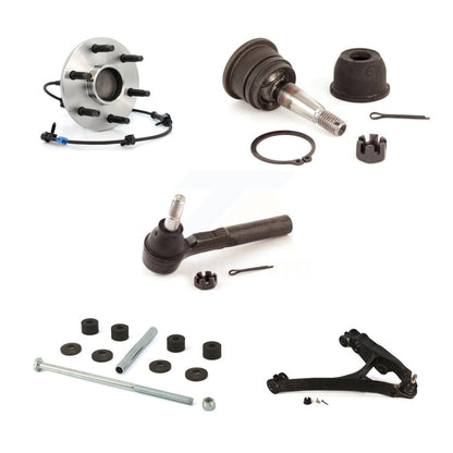 Lower Arm Upper Ball Joint Outer Tie Rod Link Front Right Kit (5Pc) For GMC 1500