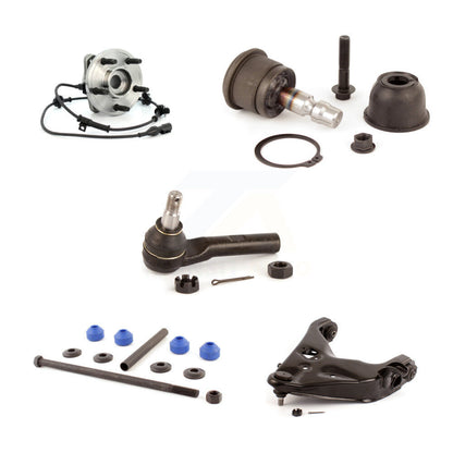 Lower Control Arm Upper Ball Joint Outer Tie Rod Link Front Right Kit For Mazda