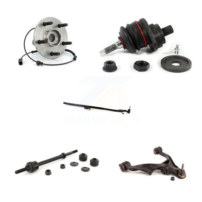 Hub Lower Control Arm Upper Ball Joint Outer Tie Rod & Link Front Right Kit For