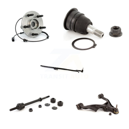 Hub Lower Control Arm Upper Ball Joint Outer Tie Rod & Link Front Right Kit For