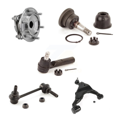 Lower Arm Upper Ball Joint Outer Tie Rod Link Front Right Kit For Toyota Tacoma