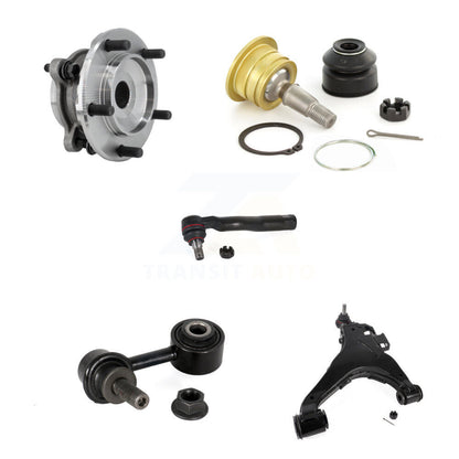 Lower Control Arm Upper Ball Joint Outer Tie Rod Link Front Right Kit For Toyota