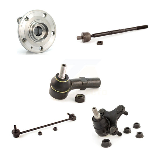 Bearing Lower Ball Joint Tie Rod Link Front Right Kit (5Pc) For Volkswagen Jetta