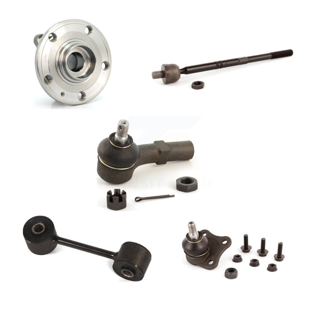 Bearing Lower Ball Joint Tie Rod Link Front Right Kit (5Pc) For Volkswagen Jetta