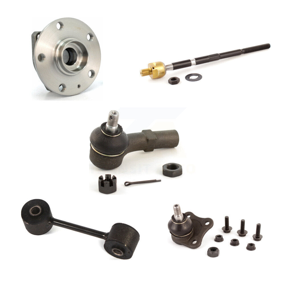 Bearing Lower Ball Joint Tie Rod & Link Front Right Kit For Volkswagen Golf City
