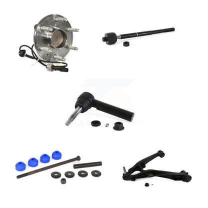 Bearing Lower Control Arm Tie Rod Link Front Right Kit (5Pc) For GMC Sierra 1500