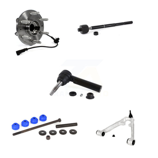 Bearing Lower Control Arm Tie Rod & Link Front Right Kit (5Pc) For GMC Chevrolet