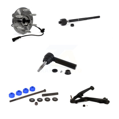 Bearing Lower Control Arm Tie Rod Link Front Right Kit (5Pc) For GMC Sierra 1500