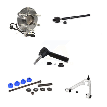 Bearing Lower Control Arm Tie Rod & Link Front Right Kit (5Pc) For GMC Chevrolet