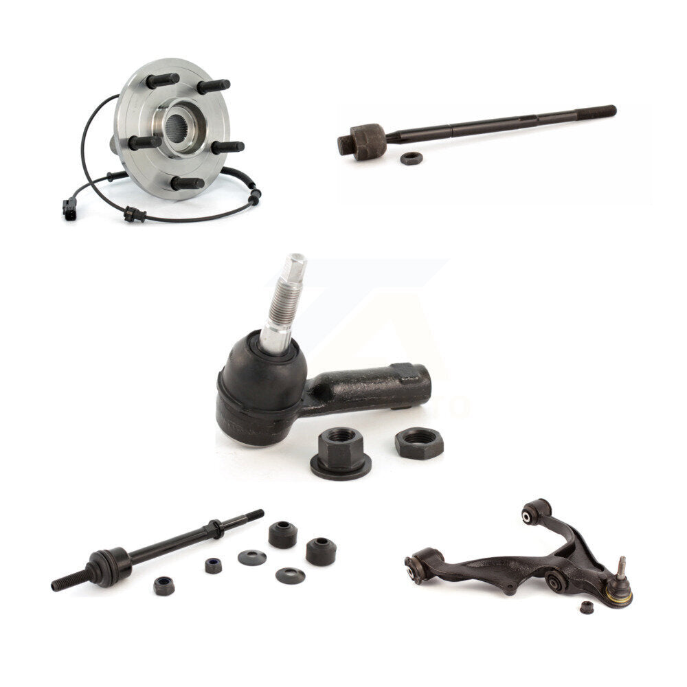 Bearing Lower Control Arm Tie Rod Link Front Right Kit (5Pc) For Ram 1500 Dodge