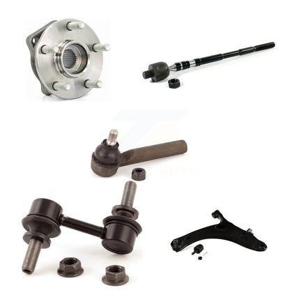 Bearing Lower Control Arm Tie Rod & Link Front Right Kit For Subaru XV Crosstrek