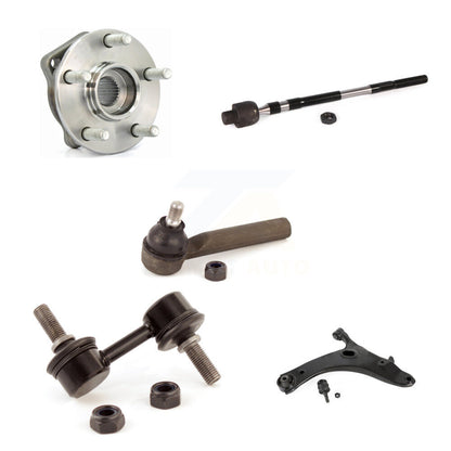 Bearing Lower Control Arm Tie Rod Link Front Right Kit (5Pc) For Subaru Impreza