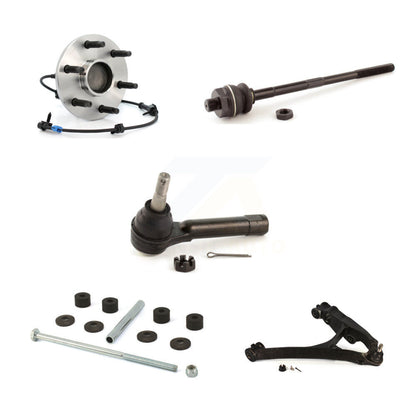 Bearing Lower Control Arm Tie Rod & Link Front Right Kit (5Pc) For Chevrolet GMC