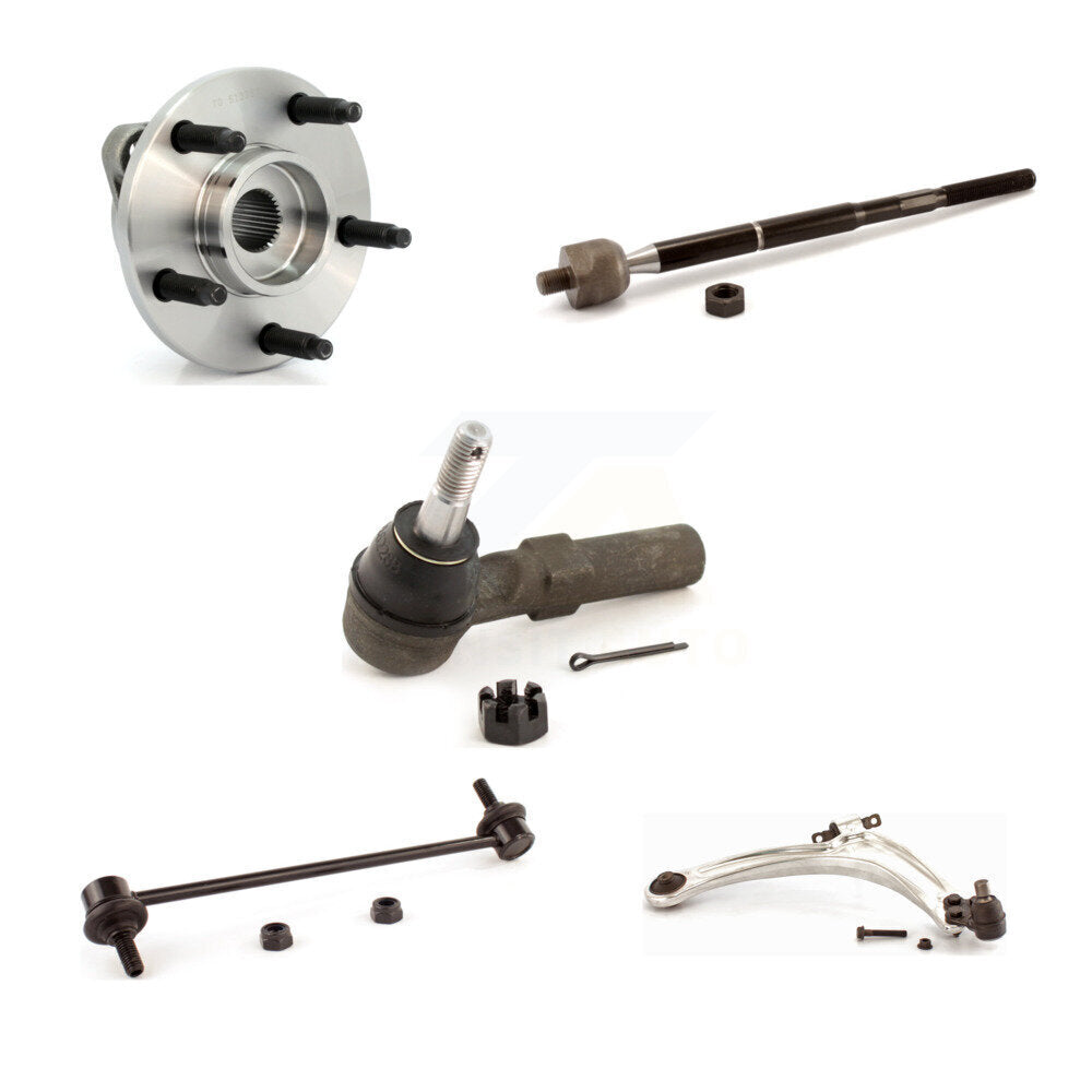 Bearing Lower Control Arm Tie Rod & Link Front Right Kit (5Pc) For Chevrolet HHR