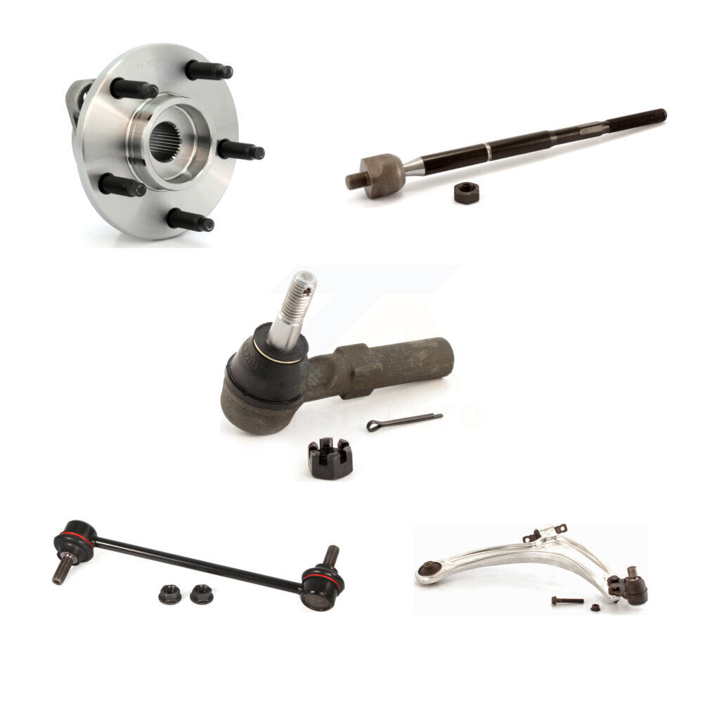 Bearing Lower Control Arm Tie Rod & Link Front Right Kit (5Pc) For Chevrolet HHR