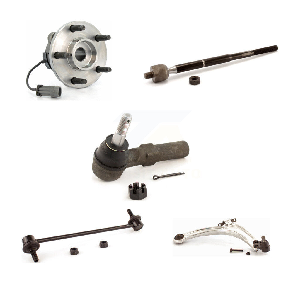 Bearing Lower Control Arm Tie Rod & Link Front Right Kit (5Pc) For Chevrolet HHR