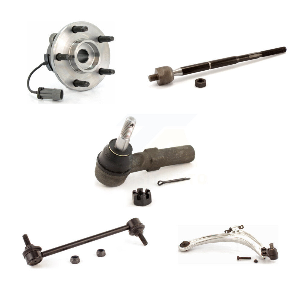 Bearing Lower Control Arm Tie Rod & Link Front Right Kit (5Pc) For Chevrolet HHR
