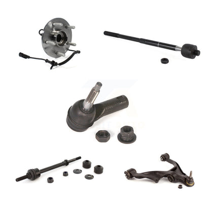Bearing Lower Control Arm Tie Rod & Link Front Right Kit (5Pc) For Ram 1500 4WD