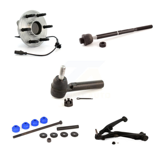 Bearing Lower Control Arm Tie Rod & Link Front Right Kit (5Pc) For Chevrolet GMC