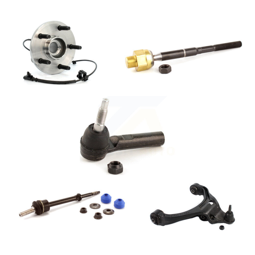 Bearing Lower Control Arm Tie Rod & Link Front Right Kit (5Pc) For Dakota Dodge