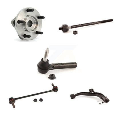 Bearing Lower Arm Tie Rod & Link Front Right Kit (5Pc) For Dodge Caravan Grand