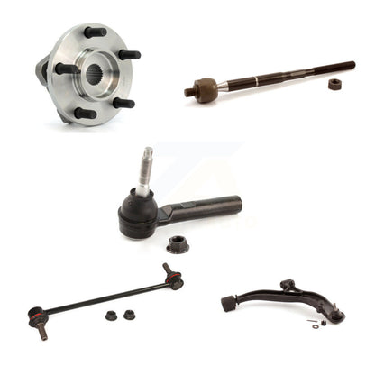 Bearing Lower Arm Tie Rod & Link Front Right Kit (5Pc) For Dodge Grand Caravan