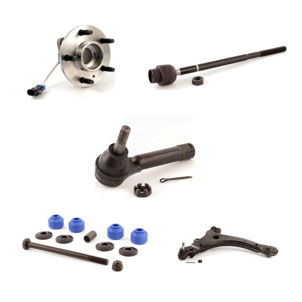 Bearing Lower Control Arm Tie Rod Link Front Right Kit (5Pc) For Chevrolet Grand