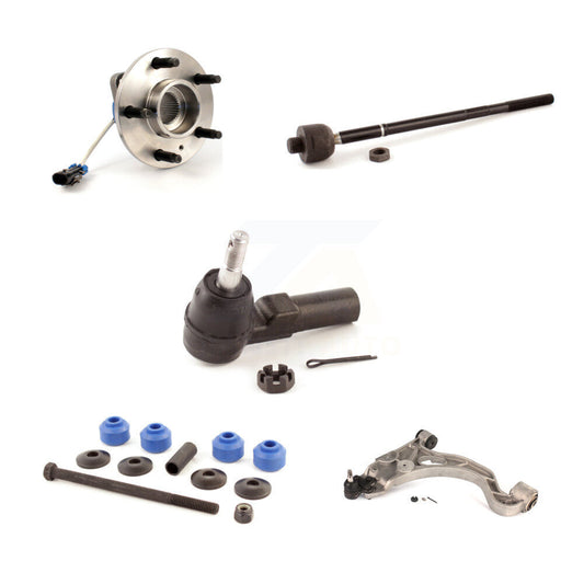 Bearing Lower Arm Tie Rod Link Front Right Kit (5Pc) For Buick LeSabre Cadillac