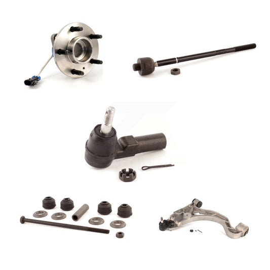 Bearing Lower Arm Tie Rod Link Front Right Kit (5Pc) For Buick LeSabre Cadillac