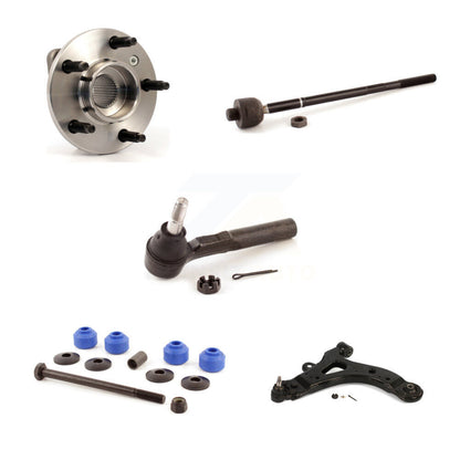Bearing Lower Control Arm Tie Rod & Link Front Right Kit (5Pc) For Buick Pontiac