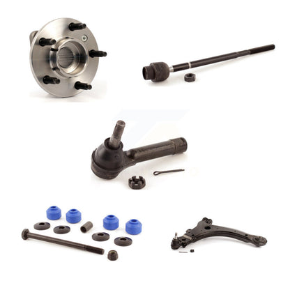 Bearing Lower Control Arm Tie Rod & Link Front Right Kit For Pontiac Grand Prix
