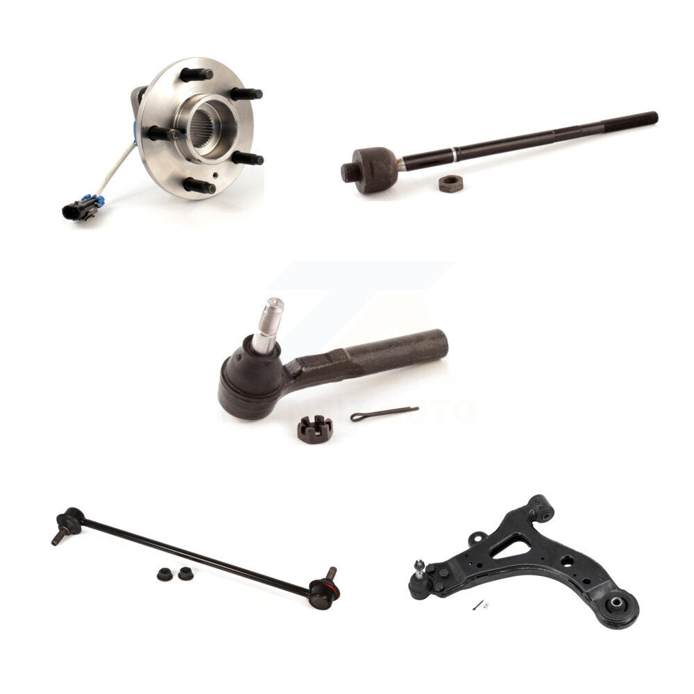 Bearing Lower Control Arm Tie Rod Link Front Right Kit (5Pc) For Pontiac Montana