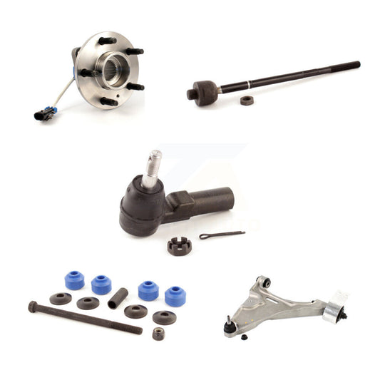 Bearing Lower Arm Tie Rod Link Front Right Kit (5Pc) For Buick Lucerne Cadillac