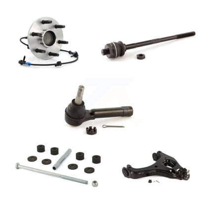 Bearing Lower Control Arm Tie Rod & Link Front Right Kit (5Pc) For Chevrolet GMC