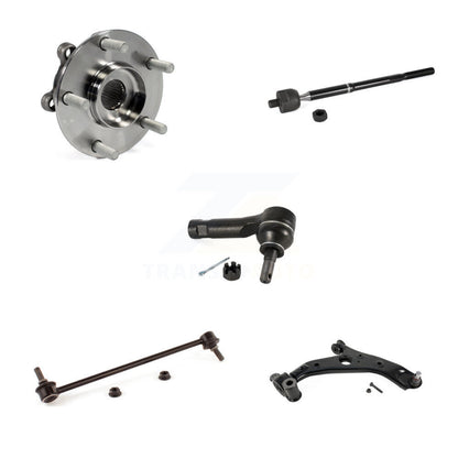 Hub Bearing Lower Control Arm Tie Rod Link Front Right Kit (5Pc) For Mazda CX-5