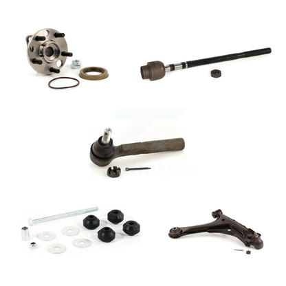 Hub Bearing Lower Control Arm Tie Rod & Link Front Right Kit (5Pc) For Chevrolet