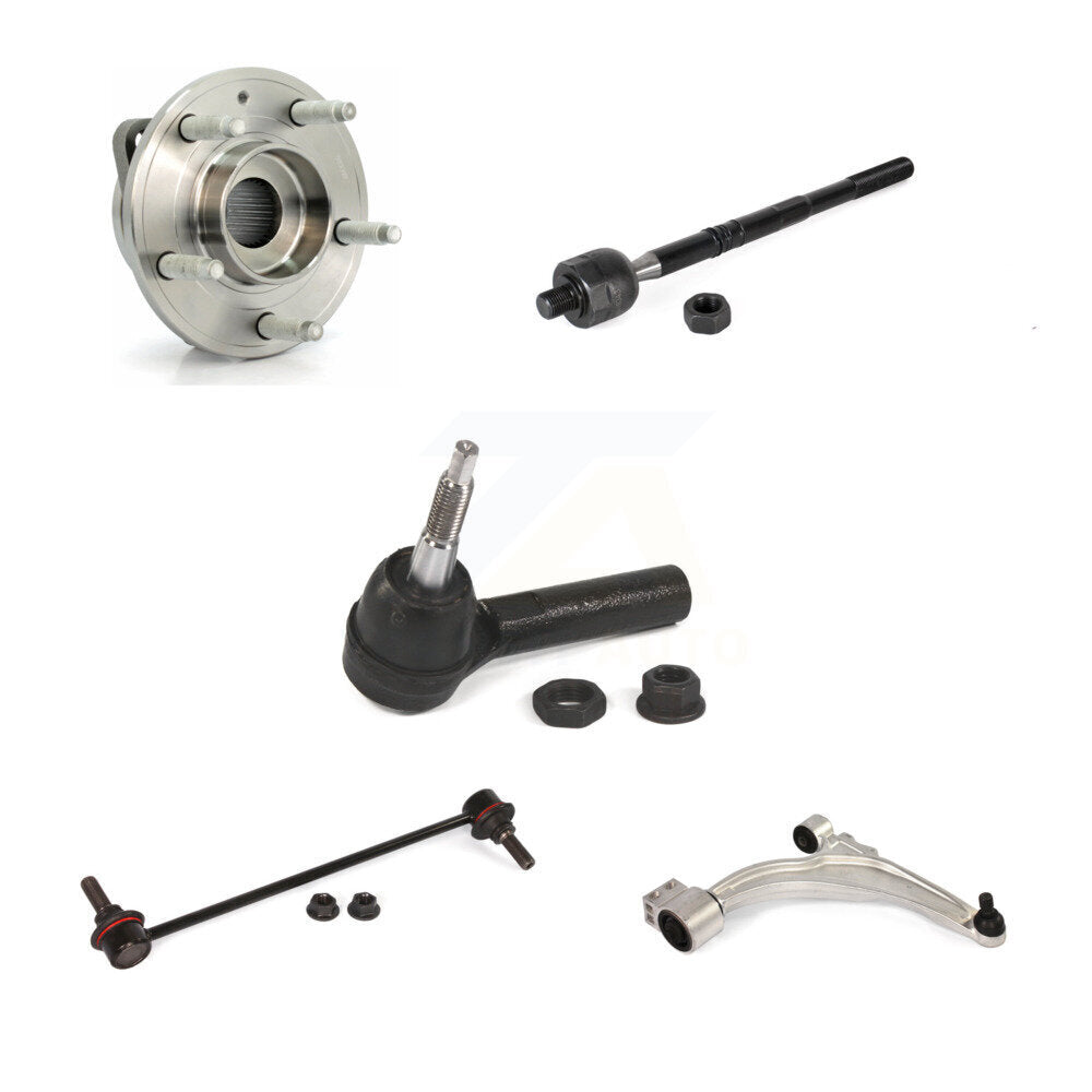 Bearing Lower Arm Tie Rod & Link Front Right Kit (5Pc) For Chevrolet Cruze Buick