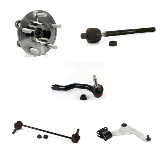 Bearing Lower Control Arm Tie Rod Link Front Right Kit (5Pc) For Ford Fusion MKZ