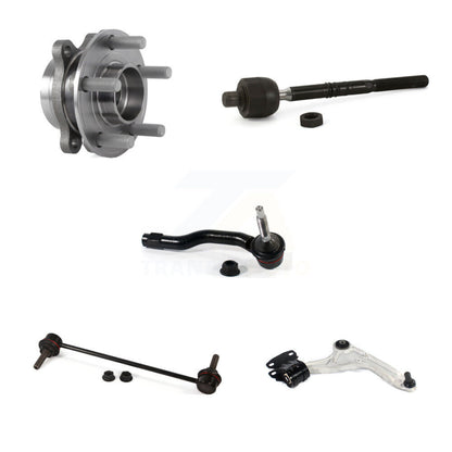 Bearing Lower Control Arm Tie Rod Link Front Right Kit (5Pc) For Ford Fusion MKZ