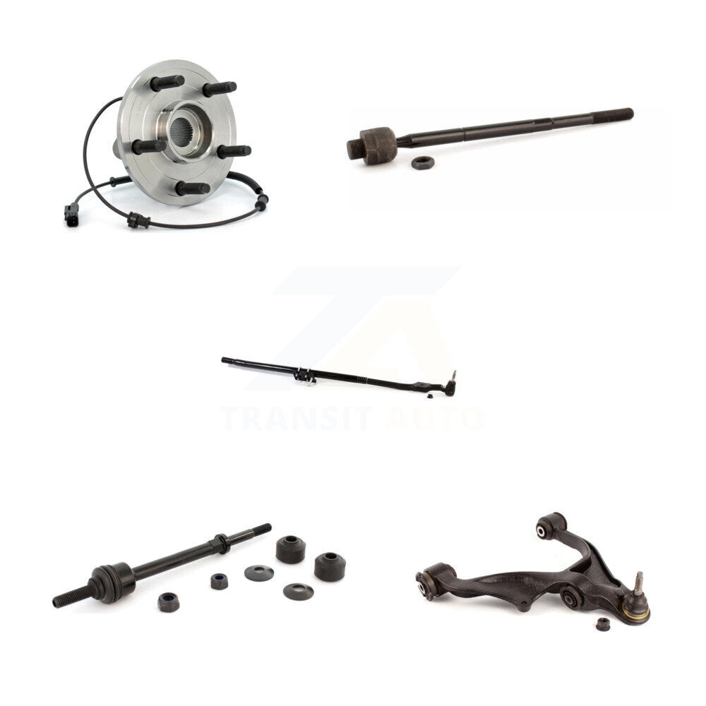 Bearing Lower Control Arm Tie Rod Link Front Right Kit (5Pc) For 11 Ram 1500 4WD