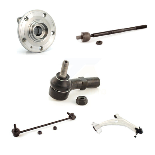 Bearing Lower Arm Tie Rod Link Front Right Kit (5Pc) For 06-10 Volkswagen Passat