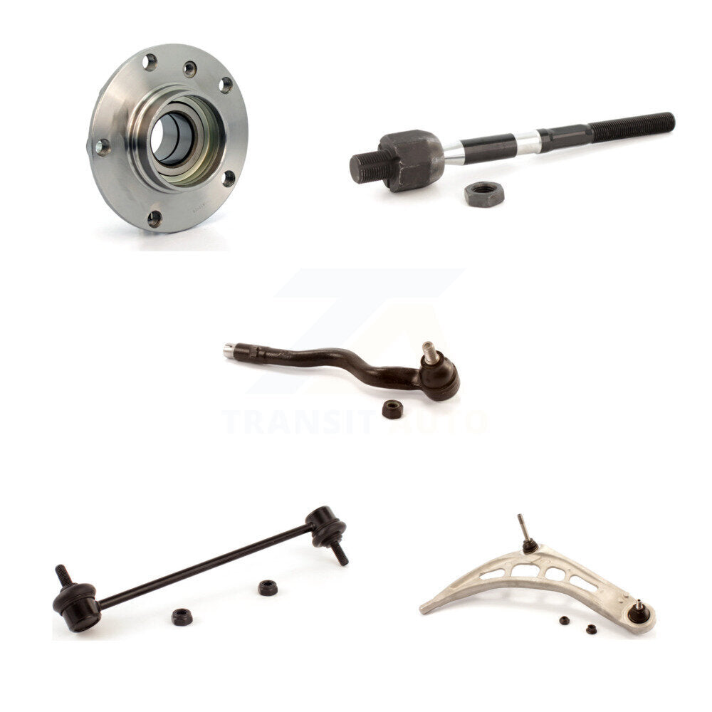 Bearing Lower Control Arm Tie Rod & Link Front Right Kit (5Pc) For BMW Z4 330Ci